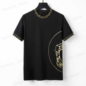 Men's T-Shirts Designer Mens T Shirts Soft Cotton Short Sleeves T-shirts Embroidery Anti Wrinkle Fashion Casual Men's Clothing Apparel Tees T230504