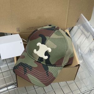 Projektanci czapki baseballowej Kapelusz Kamuflaż Wzór List Casquette Luxury Women and Men Street Caps Klasyczna moda Słońce Caps Sport Caps Outdoor Travel Gift