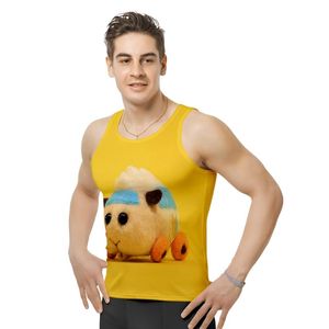 Damen Tanks Camis Herren Bodybuilding Stringer Tanktops Workout Singlet Ärmelloses Shirt PUI Meerschweinchen CarGym Bekleidung Fitness Herren