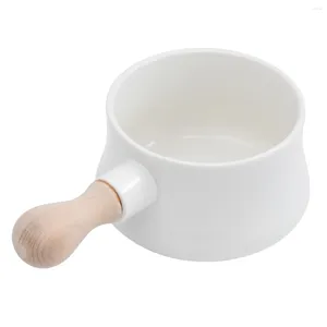 Bowls Bowl Pot Soup Ceramic Mini Salad Warmer Porcelain Cereal Noodle French Butter Melting Pan Handles Enamel Onion Saucepan