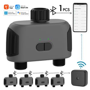 Equipamentos de rega Wi-Fi Garden Compatível com Bluetooth Timer de água de 2 vias solenóide Smart Solenóide sem fio Remoter Controller Irrigação automática 230428