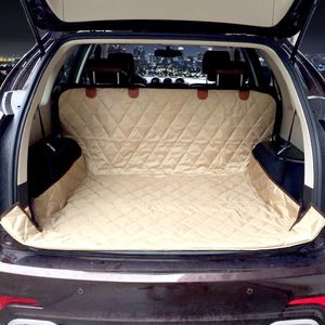 Carriers High quality Dog Seat Cover for Car soft SUV dog Car Trunk Mat Pet Barrier Protect Car floor from Spills and Pet Nail Scratches