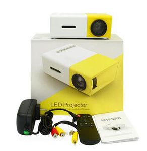 YG300 Pro LED mini protable 800 Lumen Support 1080p Full HD-Wiedergabe HDMI-kompatibler USB Home Theater Movies Game Projector VS YG310