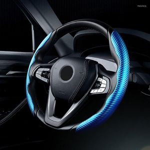 Coprivolante universale modello in fibra di carbonio copertura antiscivolo forniture per la modifica dell'auto accessori per la decorazione automatica