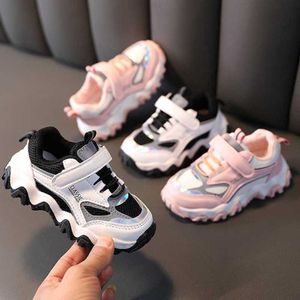 Athletic Outdoor Bortable Mesh Baby Boy Shoes Black Pink Kids Trainers Toddler Girl Sneaker 2023 Spring Summer Antiskid Children D12043 G230311