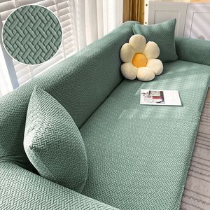 Tampas de cadeira 1 2 3 4 4 lugares lã de lã de tecido capa de sofá grossa tampas de sofá de capa grossa