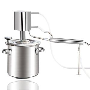 Making 12L/22L Home Brew Rose Water Wine Alcohol Moonshine Distiller Hydrosal Making Machine