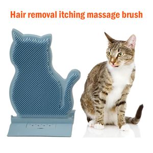 Scratchers Pet Part Çıkarılabilir Kedi Köşe Damat Sabit kapı dikiş kedi çıkarma büyük antiitch masaj fırçası çizme fırçası tarağı