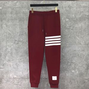 Herrenhosen 2023 Mode Jogginghose Männer Frauen Rot Baumwolle Lässige Sporthose Trainingsanzug Bottoms Herren Jogger Track