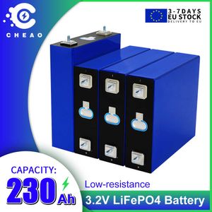 Grade A 3.2V Lifepo4 230Ah Batterie wiederaufladbarer Zellenpack DIY RV Yacht Solarspeichersystem Zellen Europa Lager Schneller Versand