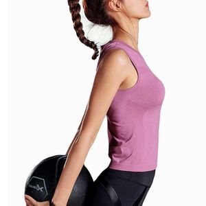 Топы 2019, женский быстросохнущий жилет, компрессионный жилет для фитнеса, спортивная майка для тренировок, бега, йоги, тренировок в тренажерном зале, футболка для бодибилдинга BX121