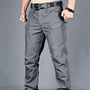 Byxor 2021 Summer Winter Elasticity Mens robusta lastbyxor Silm Fit Milltary Army Overalls Pants Tactical Casual Byxor Hot Sale 38