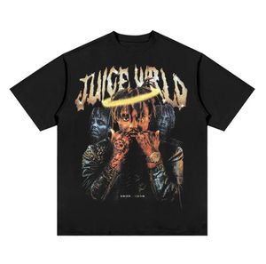 klassisk vintage designer t shirt män sommar kort ärm juice wrld män tshirt tee mens kläder