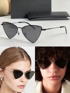 Vår- och sommaren nya solglasögon Ultra-Light Fine Edge Alloy Solglasögon SL303 Mäns och kvinnors semesterstrandfestglasögon