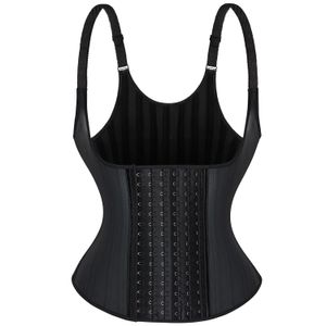 Women's Shapers Latex Waist Trainer Body Shaper Shapewear Women Corset for Slimming Waist Cincher Fajas Colombians 25 Steel Bones Reductive Belt 230504