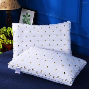 Pillow White Stereotype Filling Neck Core For Sleeping Bed Cushion Inner Cotton Pillowcover Home