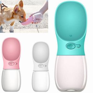 Feeding 350/550ML Travel Pet Dog Bottle Portable Dog Water Bottle For Small Large Dogs Drinking Bowl Outdoor Puppy Pet Feeder Dispenser