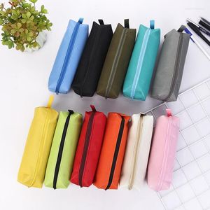 قلم قلم رصاص بسيطة Kawaii Stationery Bag Pouch Pouch for Girls Boy School Supplies Trousse Scolaire Storage Storage