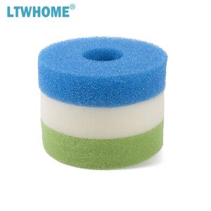 Tillbehör LtWhome Foam Sponge Filter Set Fits For Hozelock Bioforce 4500 Filter