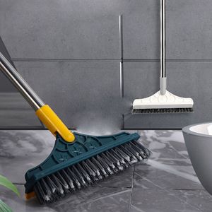 Cleaning Brushes Bathroom Floor Wash the floor ground Seam Tile Long Handle Wall Toilet 230504