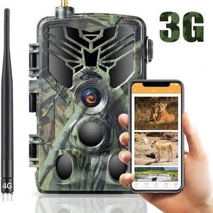 Jagdkameras Outdoor MMS P 3G Trail Camera Wireless Handy Wasserdicht 16MP Full HD 1080P Wild Game Night Vision Trap Cam 230504