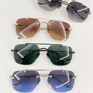 Casual Trend Okulary przeciwsłoneczne Wysokiej jakości klasyczny podwójny mostek okularów przeciwsłonecznych CH8185 Designerka jazdy retro szklanki retro