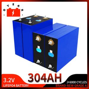 3.2V Lifepo4 4 300AH 310AH 320AH LIFEPO4 Pil Hücre Şarj Edilebilir Derin Döngü 12V 24V 48V RV Tekne Güneş Depolama Sistemi