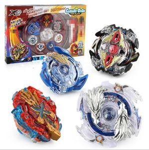 Спиннинг верхняя часть B-X Toupie Burst Beyblade Spinning Top 4pcs/Set Arena Metal Fight Metal Fusion Kids Gifts Classic Toys Gift YH1175 230504