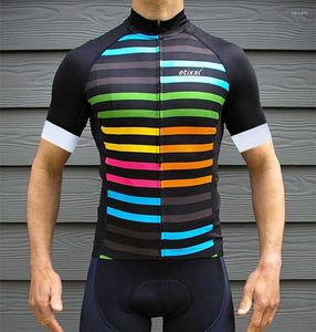 Rennjacken ETIXX 2023 Schnell trocknendes Radtrikot Mtb Fahrradbekleidung Fahrradbekleidung Atmungsaktiv Maillot Ropa De Ciclismo