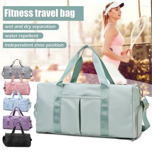 Outdoor Bags Personalized Duffel Bag Embroidered Sports Gym Travel With Wet Dry Pockets & Shoe Compartment Gift For Groomsman Bridesmaid