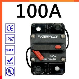 New 2022 Brand 30A-300A Ampere Circuit Breaker Reset 12-48 Volt Direct Flow Power Vehicle Ship VIOS Fusible Speaker