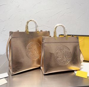 Sunshine średnia skórzana torebka Kobiety torba na torbę zdejmowane ramię Gorące stemplowanie wspaniałe kolorowe torby na zakupy Wysokiej jakości torebki torebki torebki