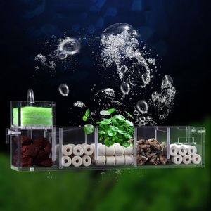 Acessórios para aquário, filtro de água para tanque fsh, filtro externo de aquário, caixas de filtro acrílico, filtros e acessórios