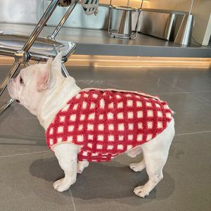 Dog Apparel Pug Dog Clothes Vest Coat Jacket Winter French Bulldog Clothing Outfit Schnauzer West Highland White Terrier Costume Pet Apparel 230504