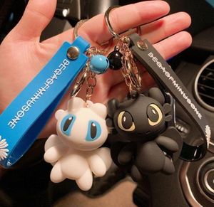 Śliczna biżuteria biżuteria kluczowa seria Dragon Seria PVC Key Ring Akcesoria dla dzieci Prezent urodzinowy dla dzieci