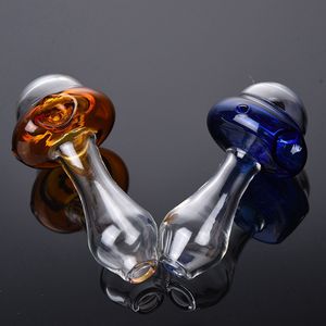 Cool Colorful Pyrex Thick Glass Pipes Alien Spacecraft Style Filter Portable Dry Herb Tobacco Smoking Bong Holder Innovative Waterpipe Hand Tube