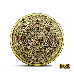 Other Arts And Crafts 1 Oz Mayan Prophecy Ancient Bronze Brass Challenge Coin Art Collectible Business Gift Home Decoration Gifts Dr Dhecx