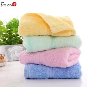 Asciugamano 4 pezzi Set asciugamani in fibra di bambù Set da bagno per bambini Aldult Generale viso morbido assorbente all'ingrosso