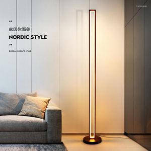 Floor Lamps 130cm Black White Lights Minimalism Indoor Lighting Aluminum Modern LED