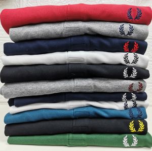 Designer polo shirt mens leisure Ear of wheat Pure color T-shirt simplicity Summer short sleeve logo embroidery commerce polos quality top