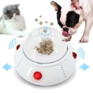 Toys Smart Cat Dog Toy behandla Interaktiv elektronisk pop It Automatisk matdispenser Matarskål för hundar IQ Training Dogs Accesorios