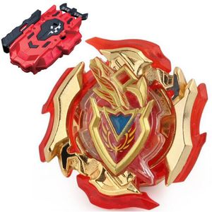 Spinning Top B-X TOUPIE BURST BEYBLADE Spinning Top B-105 Z Achilles.11.Xt US High Quality Kids Toy Top LR Red Launcher 230504