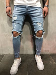 Herren Jeans Jeans für Herren Mode Skinny Ripped Denim Hose Biker Hochwertige Herren Slim Casual Herrenhose Hip Hop Jogging Jean Homme 230503