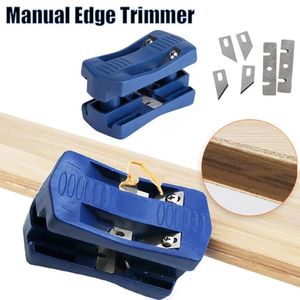 Joiners Edge Banding Trimmer med kolstålblad för plast PVC plywood melaminskärmanual trimning av träbearbetningsverktyg