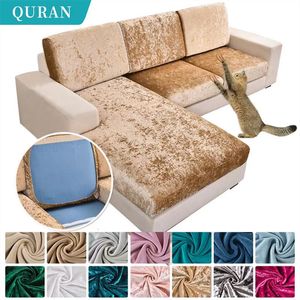 Sandalye, kalın kadife kumaş kanepe koltuk peluş yastık elastik slipcover her şey dahil kanepe kapağı yemek odası 230503