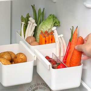 Storage Bottles Fridge Food Organizer Container Fresh-keeping Box Refrigerator Side Door Vegetable Fruit Case Kitchen