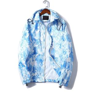 2023 Fashion Men's coat parka jacket men Autumn And winte Windbreaker designer jackets parkas for mens hoodies Zipper Letters Printed Outerwear coats plus size