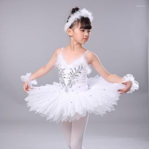 Palco desgaste branco de dança profissional tutu para infantil vestido de bailarina figura patinating tutus adult cisne lake traje