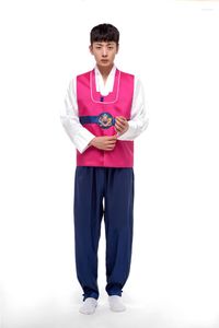 Roupas étnicas masculinas coreanas tradicionais masculinas trajes de dança oriental roupas asiáticas antigas