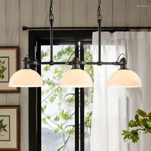 Pendelleuchten American Loft Style Vintage Industrial Lighting Lights LED 3 Heads Retro Hanging Light Edison Bulb Fixture